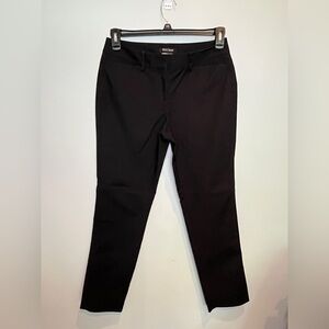 White House Black Market Women’s Black Slim Leg Pants - Size 8R